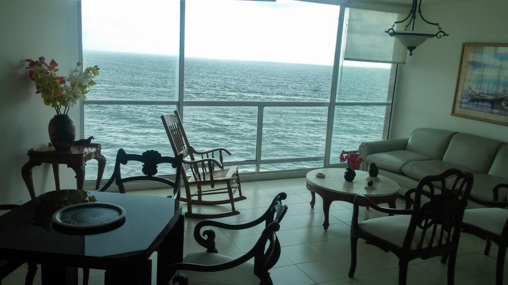 Apto En Cartagena Ed Puerto Azul Vista Al Mar Exterior foto